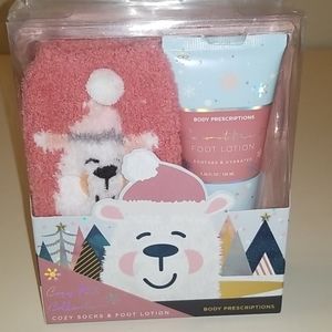 BNIB Body Prescriptions Cozy foot collection set